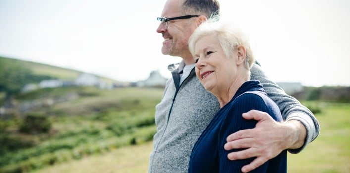 älteres Ehepaar