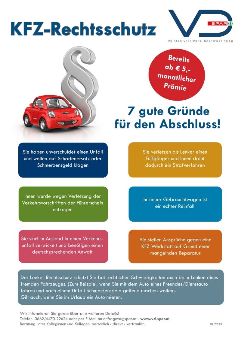 KFZ Rechtsschutz